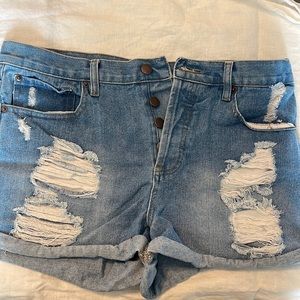 Forever 21 jean high waisted short